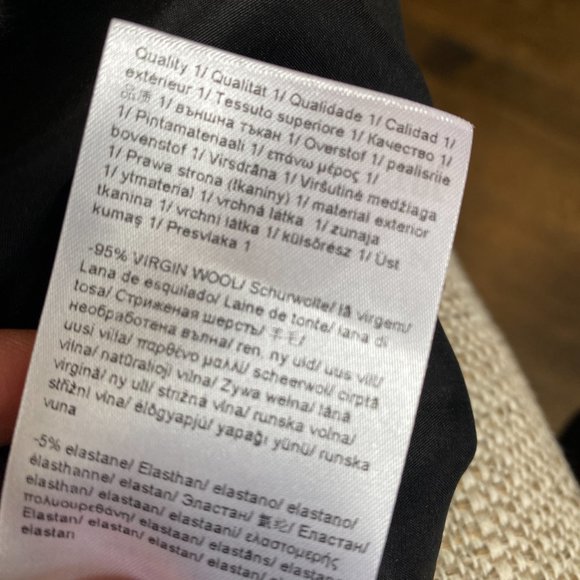 Escada Black Tank Dress with Mesh Detail - Picture 4 of 4